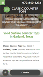 Mobile Screenshot of classiccountertopsincorp.com